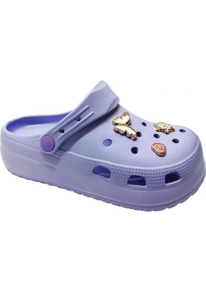 Kadın Taşlı Cros Tipi Gündelik Terlik E428.Z