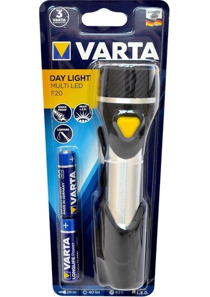 16632 Day Light Multi Led F20 Fener 2AA