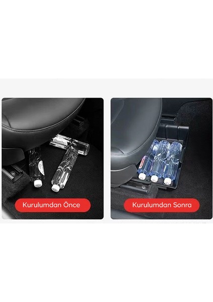 Tesla Model Y Koltuk Altı Saklama Kutusu