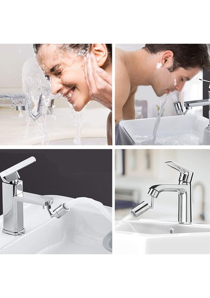 720 Derece Evrensel Döner Musluk Sıçrama Önleyici Borulu Filtre Çift Fonksiyonlu Musluk, Özellikler: Iki Bölüm (Yurt Dışından) fiyatları