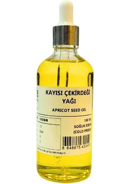 Kayısı Çekirdeği Yağı - 100 ml Özel Kutuda