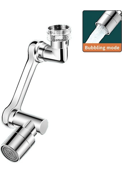 Robotik Kol Evrensel Musluk Lavabo Çok Fonksiyonlu 1080 Derece Dönebilen Sıçramaya Dayanıklı Kabarcıklı Kafa ve Ağız Yıkama Artefaktı (Yurt Dışından) indirimleri