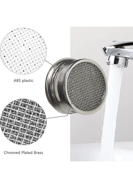 Musluk Havalandırıcı Banyo Lavabo Havalandırıcı, Mutfak Musluk Havalandırıcı Pirinç Kabuk Musluk Havalandırıcı Anahtarı ile Yedek Parçalar (Yurt Dışından) modelleri
