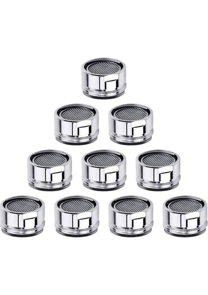 10 Adet Musluk Havalandırıcı Mutfak Lavabo Havalandırıcı Yedek Parçalar Yedek Aksesuarlar Pirinç Kabuk ve Conta ile Mutfak Banyo Için (Yurt Dışından)