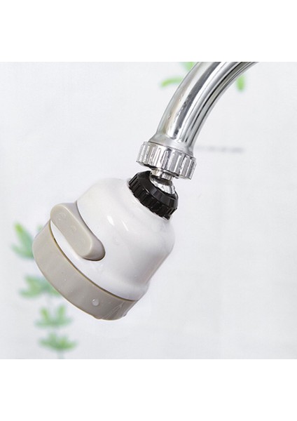 Ha Mutfak Musluk Başlığı 360 Derece Dönebilen Musluk Su Tasarruf Filtresi Püskürtücü-Beyaz ve Gri (Yurt Dışından) fiyatları