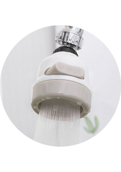 Ha Mutfak Musluk Başlığı 360 Derece Dönebilen Musluk Su Tasarruf Filtresi Püskürtücü-Beyaz ve Gri (Yurt Dışından) modelleri