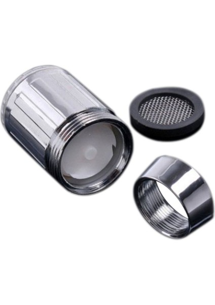 Ha 1 Set Renkli LED Musluk Ev Tipi Tek Renkli Musluk / Mutfak ve Banyolara Uygun Su Akışı Musluğu (Yurt Dışından)