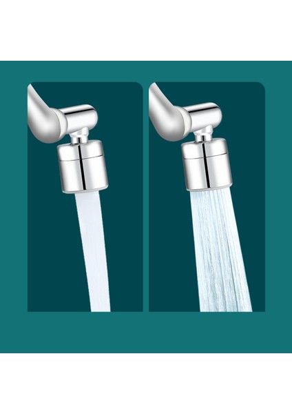 Parça 1440°DÖNEN Musluk Genişletici Robotik Kol Sıçrama Musluk Genişletici 2 Su Çıkış Modu Evrensel (Yurt Dışından) modelleri