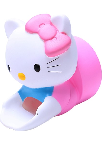 Musluk S Versiyonu Çocuk Karikatür Su Kılavuzu Komik Plastik Genişletici Pembe + Beyaz Kedicik (Yurt Dışından) modelleri