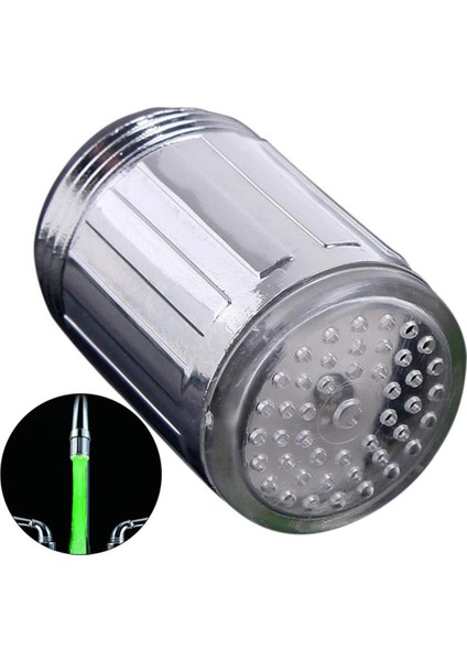 Ha 1 Adet Renkli LED Musluk Musluk Tek Renkli Su Akışı Musluğu / Musluk Mutfak ve Banyolara Uygun Musluk (Yurt Dışından)