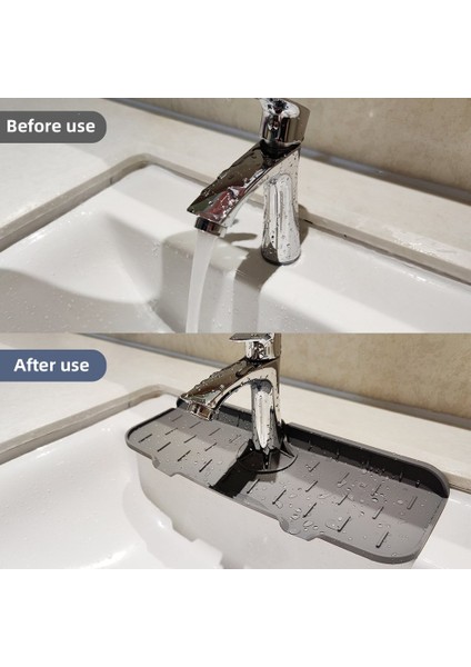 Musluk Mat Emici Lavabo Sıçrama Koruması Silikon Musluklar Sıçrama Yakalayıcı (Yurt Dışından) modelleri