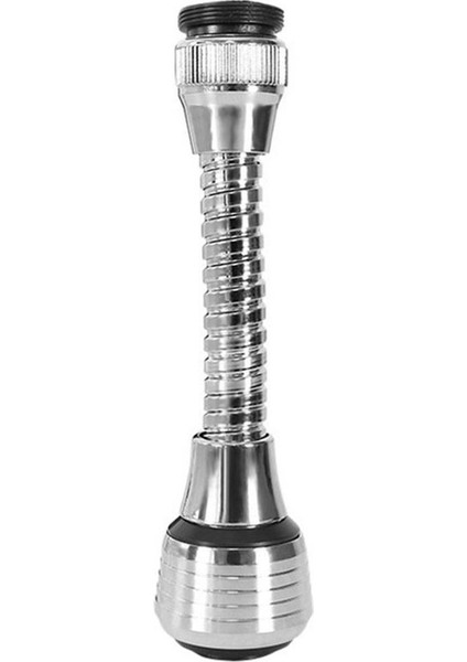 360 Döndürme Adaptör Memesi Döner Mutfak Musluk Uzatma Tüpü Lavabo Musluk-Gümüş Duş Başlığı (Yurt Dışından) fiyatları