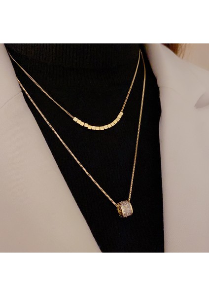 Çift Katmanlı Küçük Bel Kolye Takın (Yurt Dışından) fiyatları