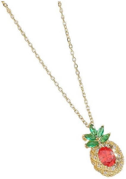 Taze Tatlı Ananas Kolye Ucu (Yurt Dışından)