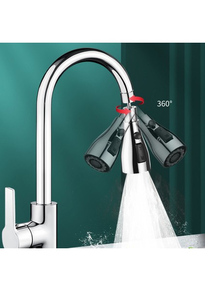 360° Dönebilen Musluk Sıçrama Filtresi Su Tasarrufu Dokunun Yağmurlama Evrensel Ortak Esnek Duş Uzatma Tüpü Mutfak Musluk Aksesuarları 1 Adet (Yurt Dışından) fiyatları