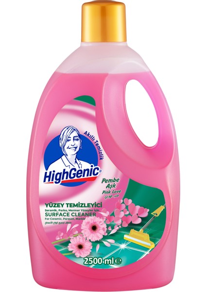 Genel Yüzey Temizleyici - Pembe Aşk 2500 ml