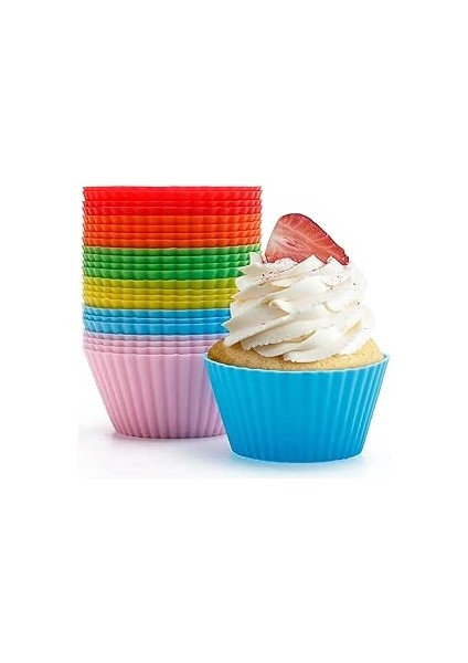 Silikon Mini Muffın Cup 12'li Set