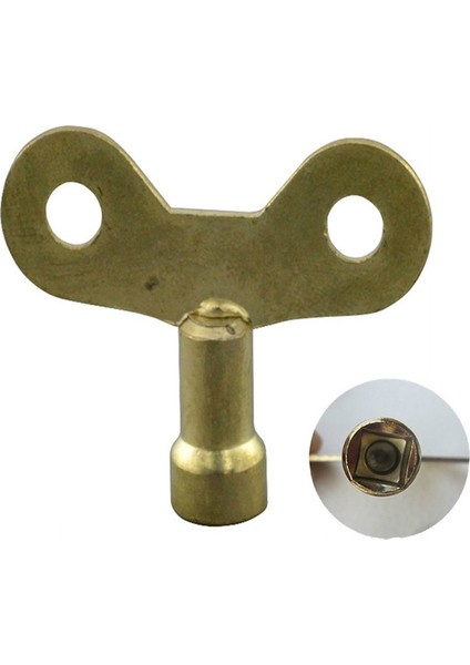 5 Adet Musluk Anahtarı Katı Pirinç Kilit Radyatör Sıhhi Tesisat Drenaj Kare Delikli Soket Musluk Anahtarı (Yurt Dışından) fiyatları