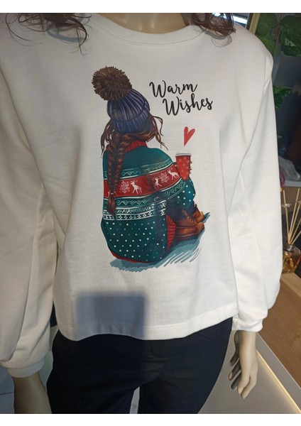 Kız Desen Sweat
