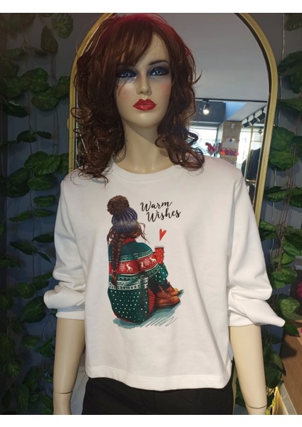 Kız Desen Sweat