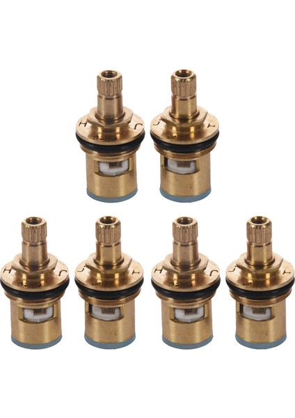 Adet 1/2 Inç 20 Diş Seramik Musluk Diski Çeyrek Dönüşlü Vana Değiştirme Sıcak Soğuk (Yurt Dışından)