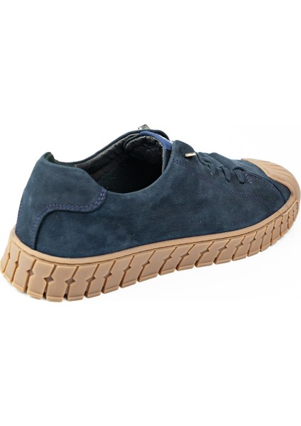 9870 Lacivert Nubuk Deri Erkek Günlük Ayakkabı fırsatları