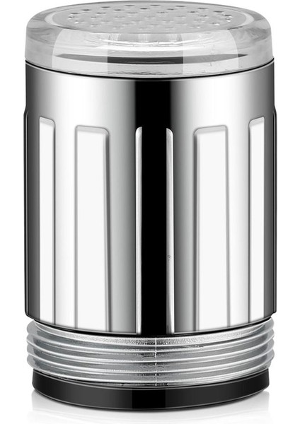 Renk Rgb Renkli LED Işık Su Glow Paslanmaz Çelik Musluk Musluk Başlığı (Yurt Dışından)