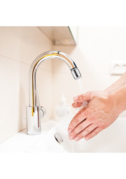 Renk Rgb Renkli LED Işık Su Glow Paslanmaz Çelik Musluk Musluk Başlığı (Yurt Dışından) indirimleri