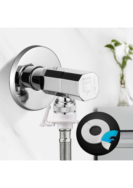 Musluk Dekoratif Kapak Paslanmaz Çelik Su Boru Konnektörü Yükseltmek Vana Paneli Duş Mutfak Musluk Aksesuarları 1 Adet (Yurt Dışından) fiyatları