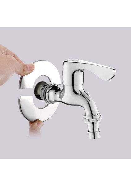 Musluk Dekoratif Kapak Paslanmaz Çelik Su Boru Konnektörü Yükseltmek Vana Paneli Duş Mutfak Musluk Aksesuarları 1 Adet (Yurt Dışından) indirimleri