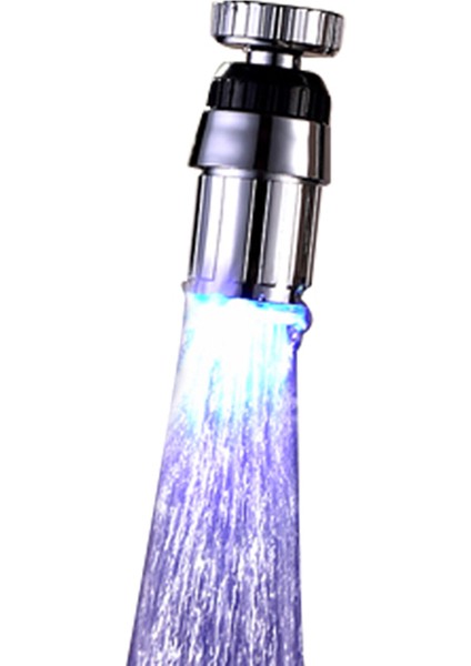 360 Derece Evrensel Dönüşe Sahip Musluk Lambası/sıcaklık Kontrolü Üç Renkli Kendi Kendine Güç Üretimi (Yurt Dışından) fiyatları