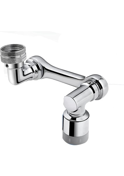 Musluk Genişletici Banyo Lavabo Mutfak Için Dönebilen Evrensel Musluk Konektörü Lavabo Musluğu 2 Su Çıkış Modu ile (Yurt Dışından)