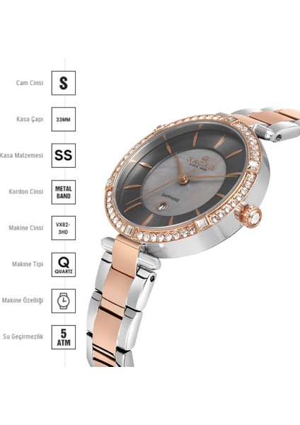 NC34-39B662-EGMS Kadın Kol Saati indirimleri