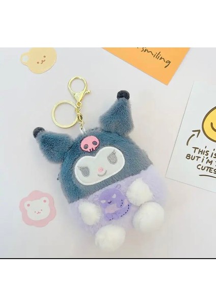 Kuromi Tasarımlı Bozuk Para Cüzdanı Peluş