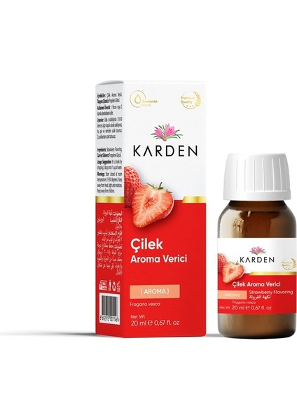 Çilek Aroması 20 ml