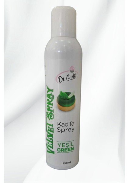 Yeşil Sprey Kadife Boya 250ML Dr.gusto