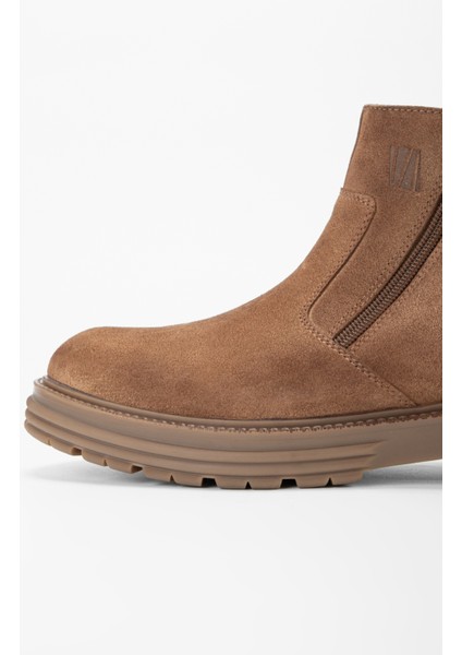 Erkek Tarçın Süet Hakiki Deri Casual Bot 324 T-6 Erk Bot SK23/24 fırsatları