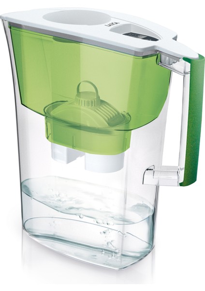 Prime Line Nature ( Yeşil ) Dijital Sayaçlı Akıllı Filtreli Su Arıtmalı Filtre Sürahi 3.00LT.
