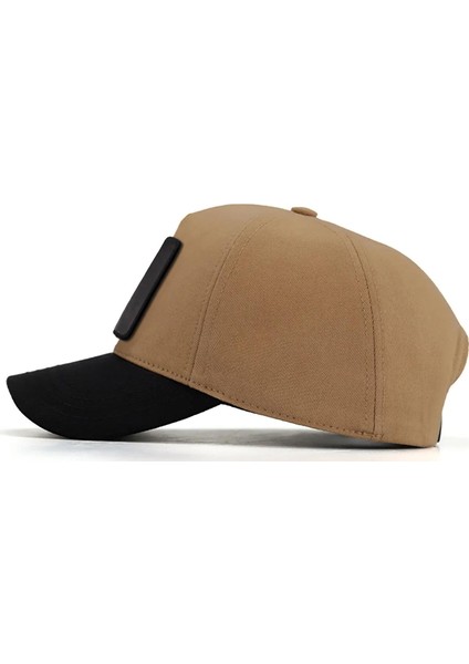 Blackbörk V1 Baseball Boss - 4 Kod Logolu Unisex Vizon-Siyah Siperli Şapka (Cap)