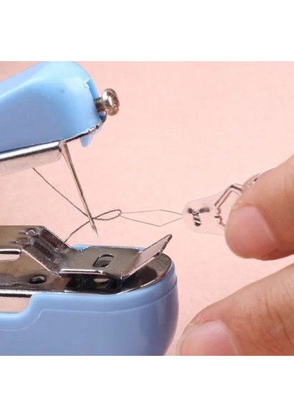 Mavi Stil Mini Dikiş Makinesi Taşınabilir Manuel Dikiş Kumaş Kullanışlı Oya Aracı Dıy Dikiş Makinesi H-Best (Yurt Dışından) modelleri