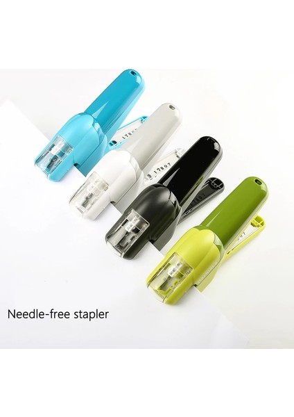 C5 Stili El Tipi Güvenli Zımba Zımbasız Zımbasız Zımba Zımbası Kağıt Ciltleme Için Kapasite Busineool Ofis (Yurt Dışından) fırsatları