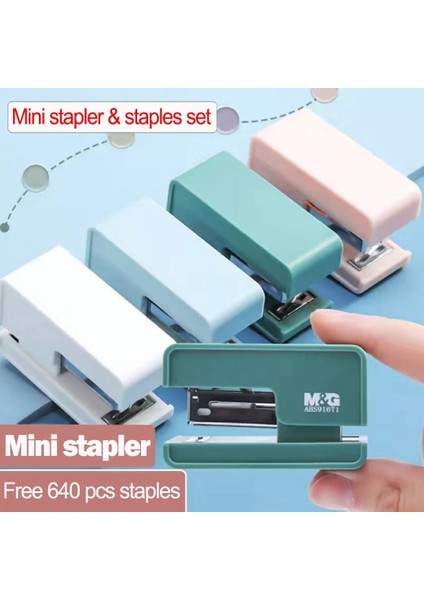 PEMBE-640ZIMBA Stili Mini Zımba Taşınabilir Zımba Ofis Masaüstü Zımba Tandard Zımba Klip Zımba Öğrenci Için Kapasite (Yurt Dışından) fiyatları