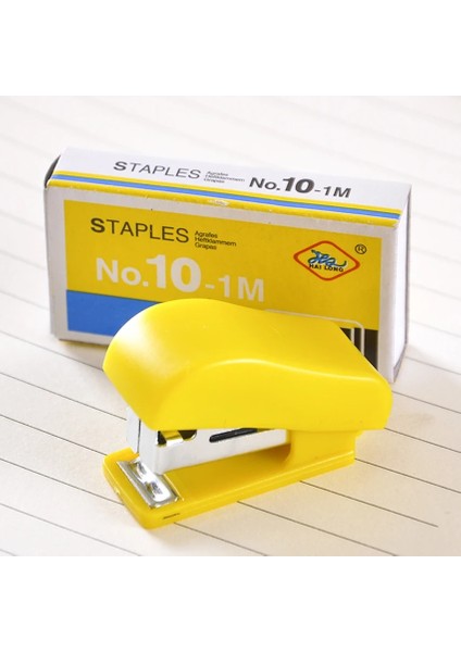 1 Adet Süper Kawaii Mini Küçük Zımba Faydalı Mini Zımba Zımba Seti Ofis Ciltleme Kırtasiye Renk Rastgele (Yurt Dışından) fiyatları