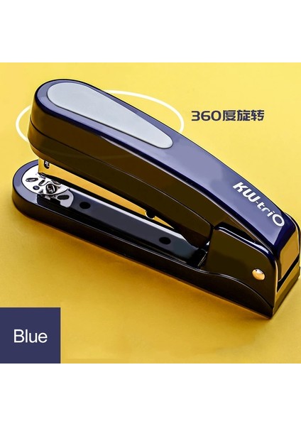 5360R Mavi Stil Uygulanabilir Ağır Hizmet Zımbası Kullanım Taples Zahmetsiz Uzun Zımba Okul Kağıt Zımbaları Ofis Ciltleme Malzemeleri (Yurt Dışından)