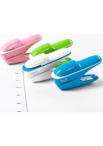 Yeşil Stil El Okul Zımba Zımba Olmadan Ücretsiz Zımbasız Zımba 7 Yaprak Kapasiteli Kağıt Zımba Ofis Ciltleme Malzemeleri (Yurt Dışından) fırsatları