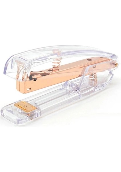 Zımba Stili Rose Gold Stapler Edition Metal Manuel Zımbalar Taples Içerir Ofis Aksesuarları Okul Kırtasiye Malzemeleri (Yurt Dışından) fırsatları