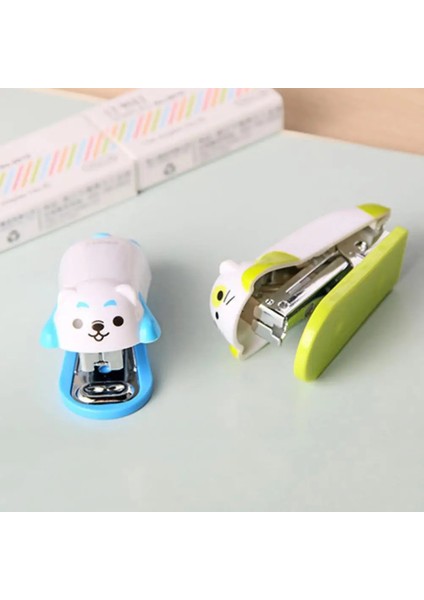 Zımba Mini Karikatür Köpek Masaüstü Zımba Zımba ile Ev Ofis Kırtasiye Çocuk Hediye Ofis Okul Malzemeleri (Yurt Dışından) fırsatları