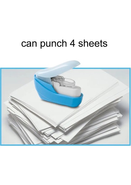 Beyaz Stil Çivisiz Zımbalama Makinesi Mini Şirin Kitap Zımbası Zımba Gerekmez Zımbasız Zımba Zımbasız Kağıt Zımba Zımbası (Yurt Dışından) indirimleri