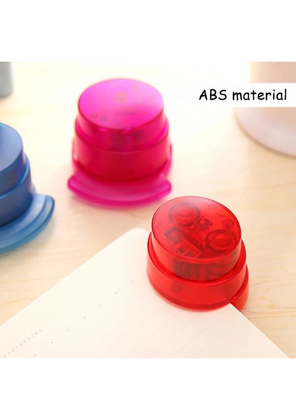 Mini Zımbasız Zımba Çivisiz Ciltleme Makinesi Öğrencileri Kırtasiye Ofis Malzemeleri Zımba Olmadan Kağıt Sabit Güvenli Zımbalar (Yurt Dışından)