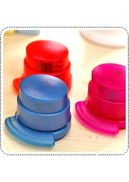 Mini Zımbasız Zımba Çivisiz Ciltleme Makinesi Öğrencileri Kırtasiye Ofis Malzemeleri Zımba Olmadan Kağıt Sabit Güvenli Zımbalar (Yurt Dışından) fiyatları